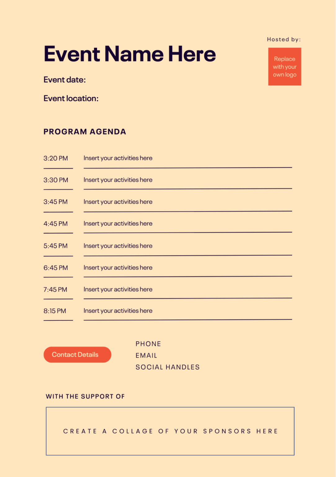 how-to-make-an-event-program-quickly-free-template