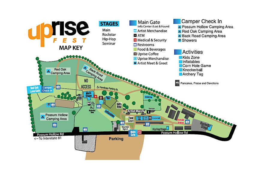 Festival Site Map