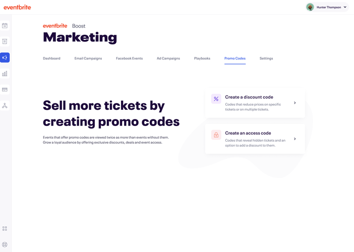 Multi-Event Promo Codes FAQ - Eventbrite Boost Help