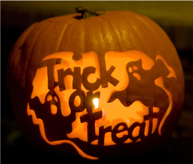 Trick or Treat Jack-o'-lantern