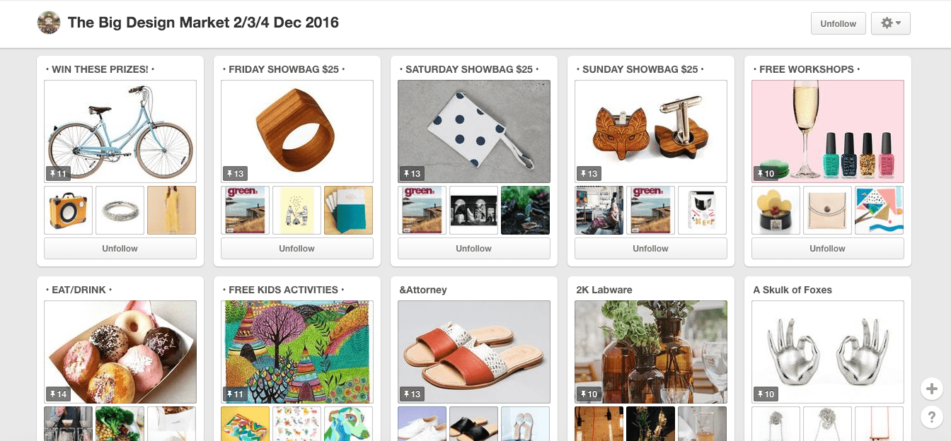 Social Media - Event Marketing on Pinterest