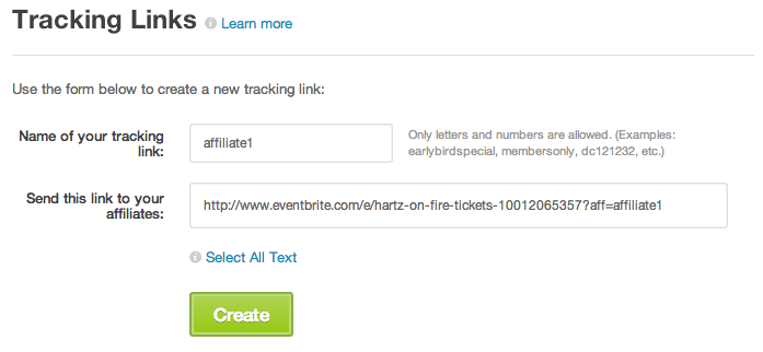 Improve marketing with tracking links