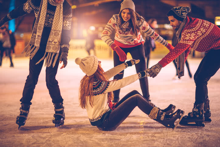 ice skaing activity at an event
