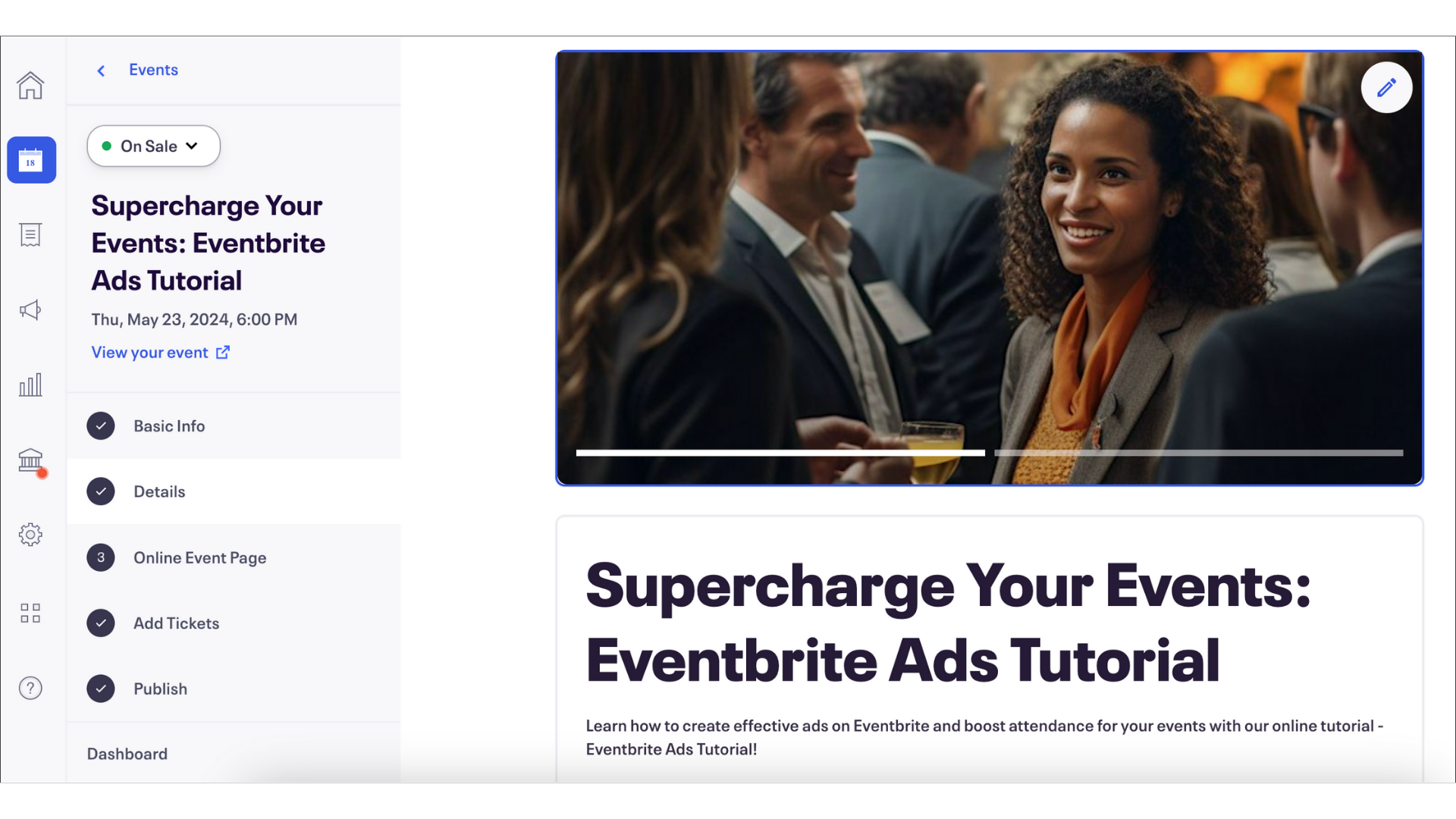 How to Advertise an Event