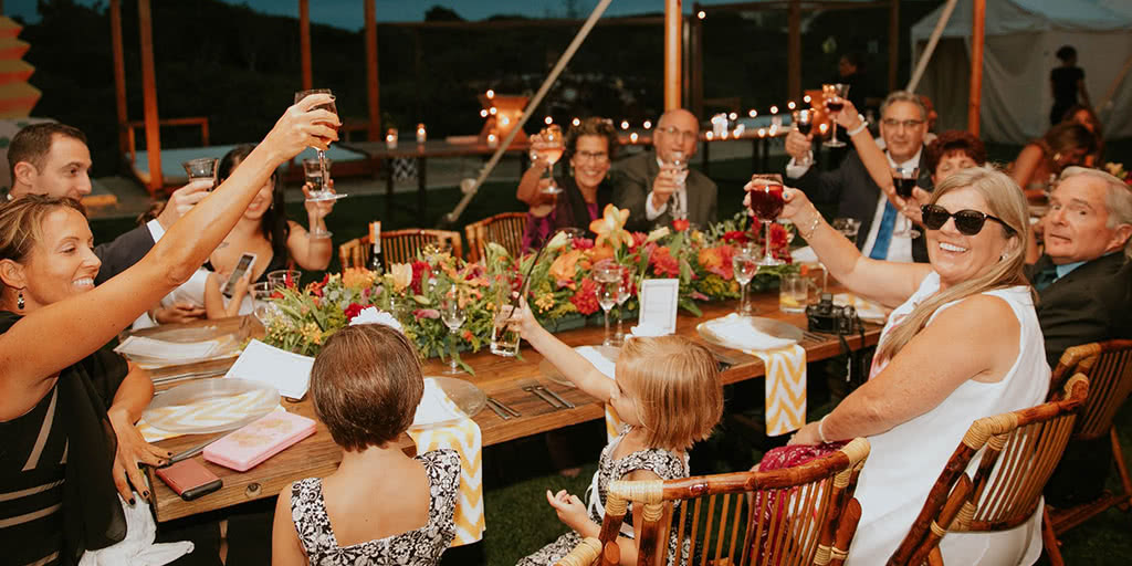 People sampling different wines