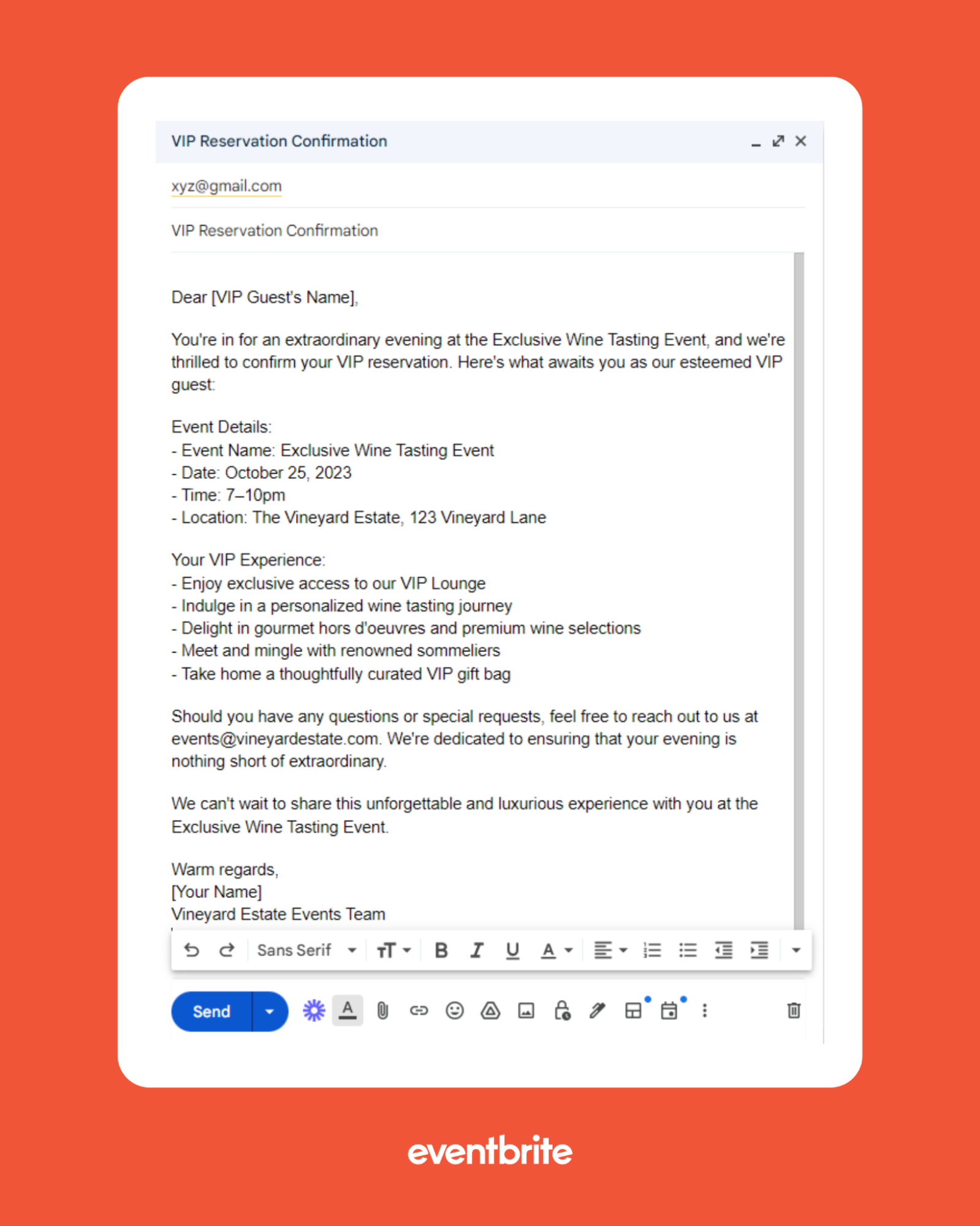 The Only Confirmation Email Template Event Organizers Need The Only Confirmation Email Template Event Organizers Need