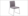 purple chair against white background